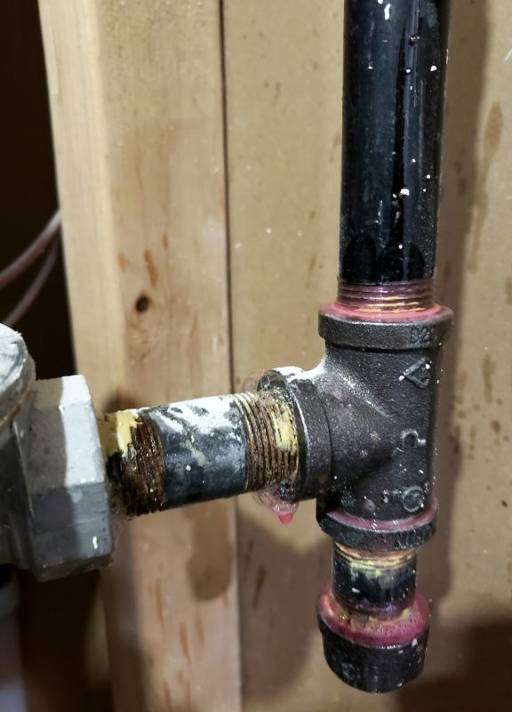 Propane Pipe Replacement